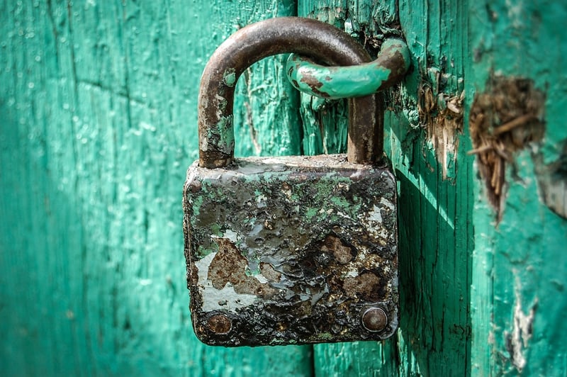 Vintage Key and Lock